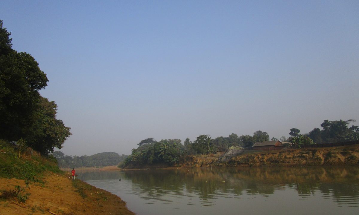 নালিতাবাড়ীতে ভোগাই নদী